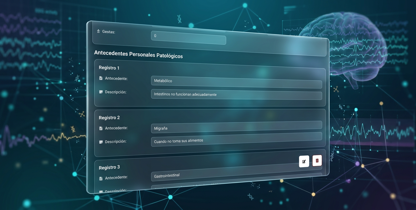 Historial evolutivo unificado