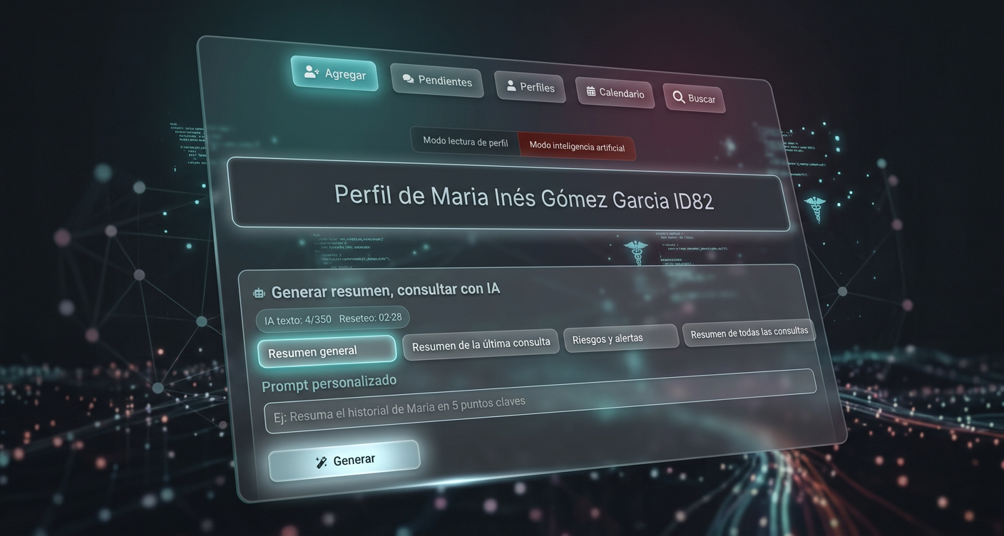 Plataforma médica con IA